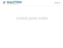 Tablet Screenshot of createyourcalm.com